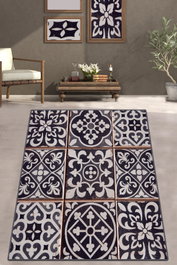 Conceptum Alfombra de Pasillo 80 x 200 cm Multicolor